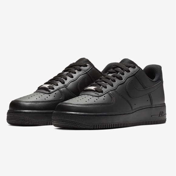 Nike Shoes - NWOB Nike Air Force 1 Black/Black